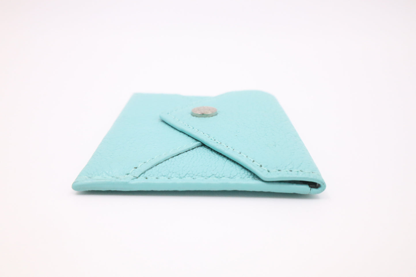 Tiffany & Co. Envelope Card Case in Tiffany Blue Leather