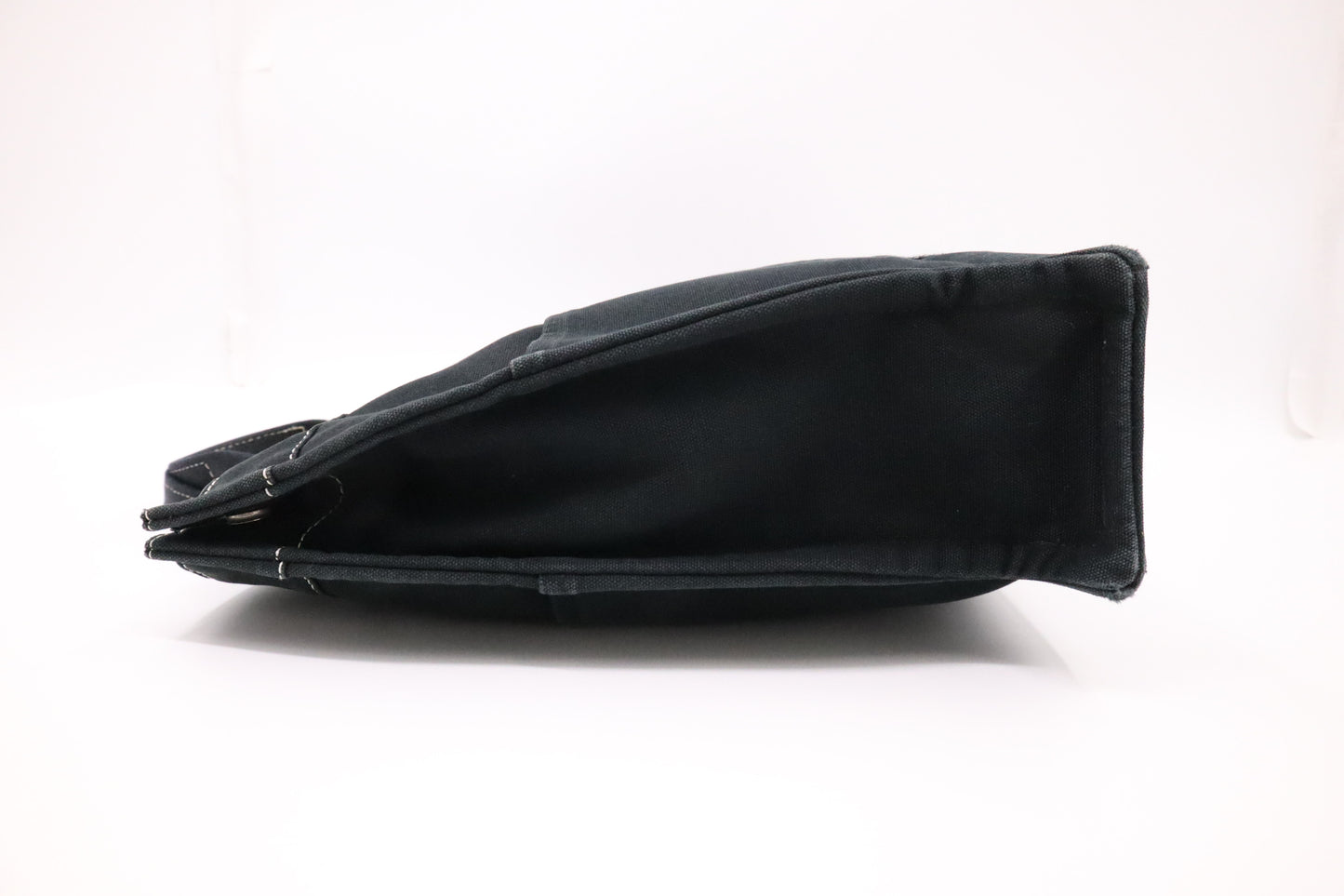 Hermes Fourre Tout MM in Black Canvas