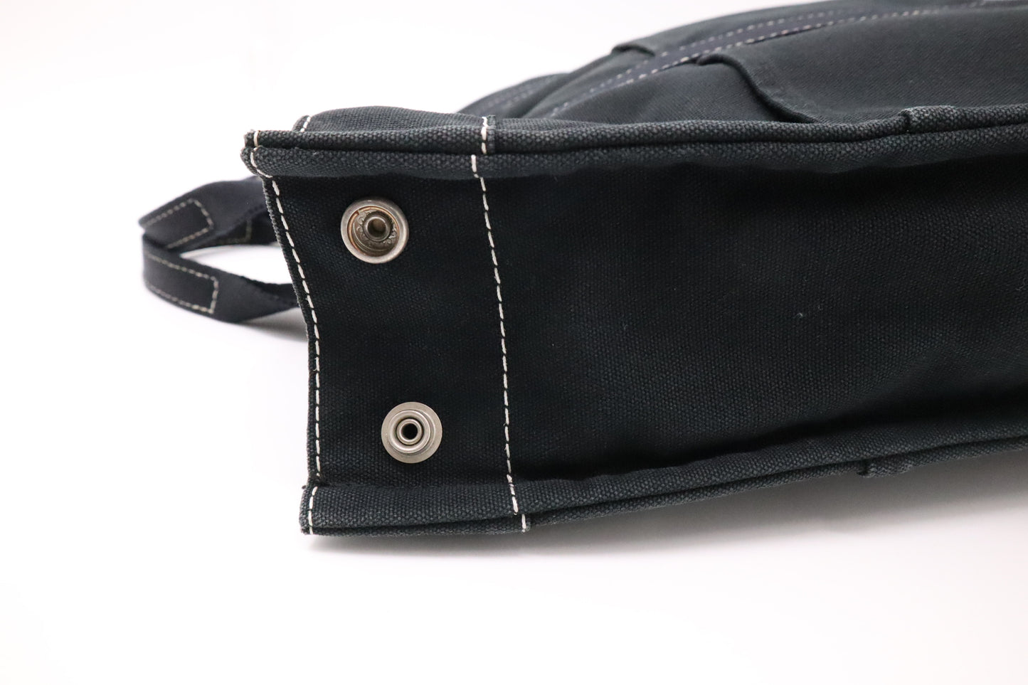 Hermes Fourre Tout MM in Black Canvas