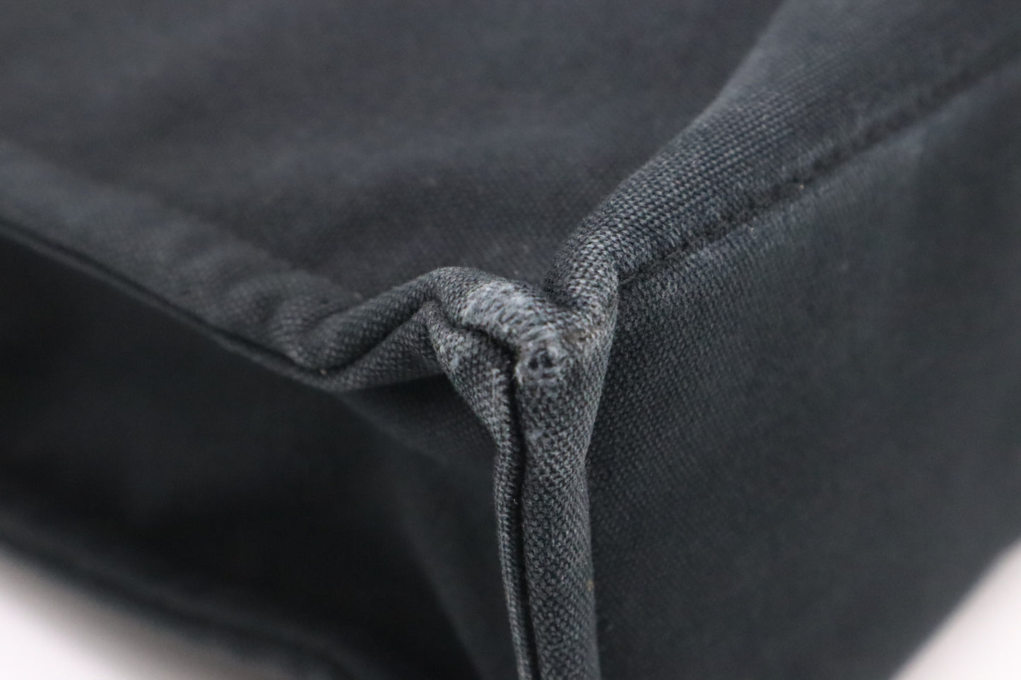 Hermes Fourre Tout MM in Black Canvas