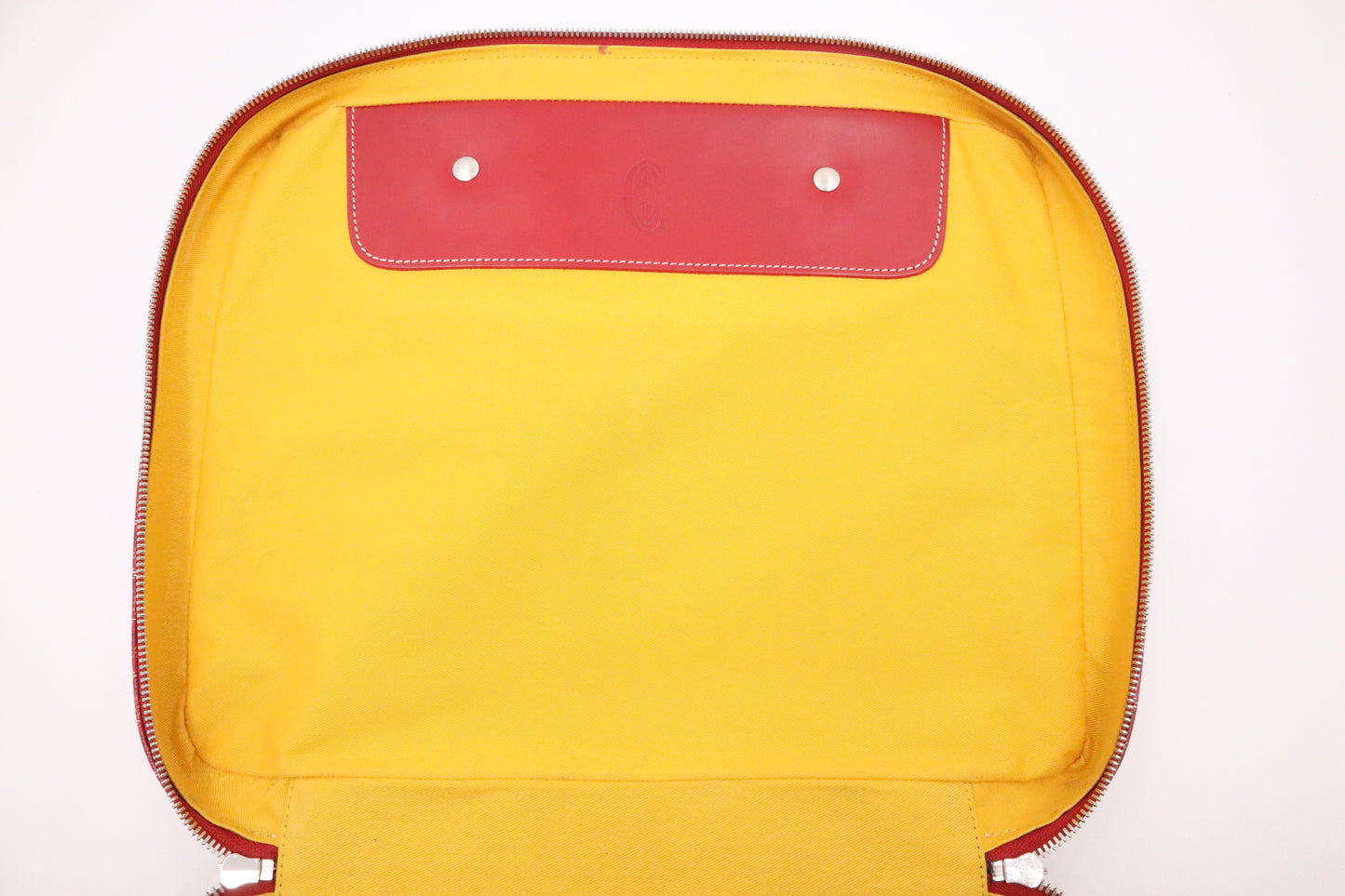 Goyard Ambassade in Red Goyardine Canvas