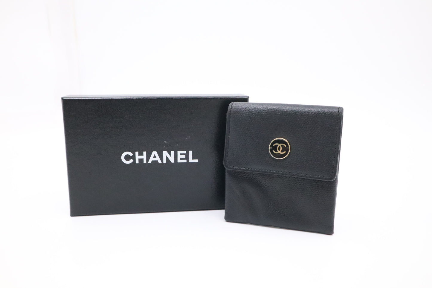 Chanel Coin Case in Black Leather