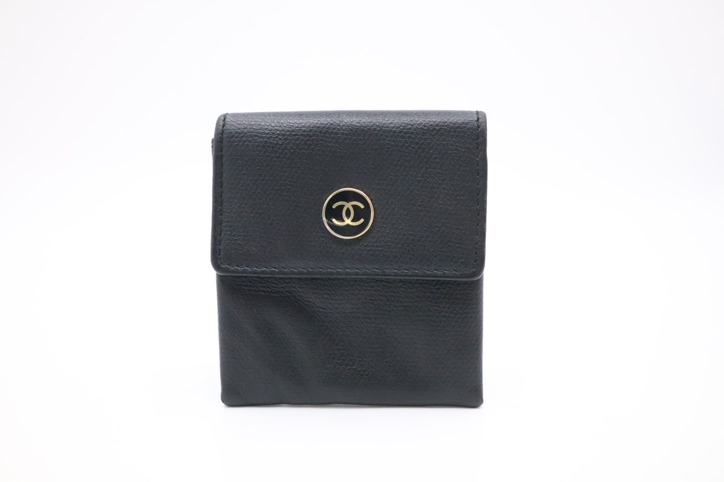 Chanel Coin Case in Black Leather