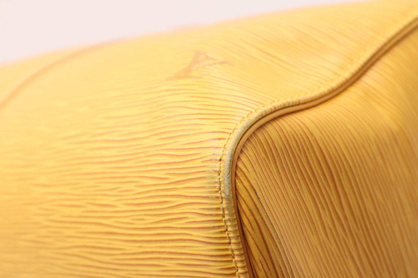 Louis Vuitton Keepall 50 in Yellow Epi Leather
