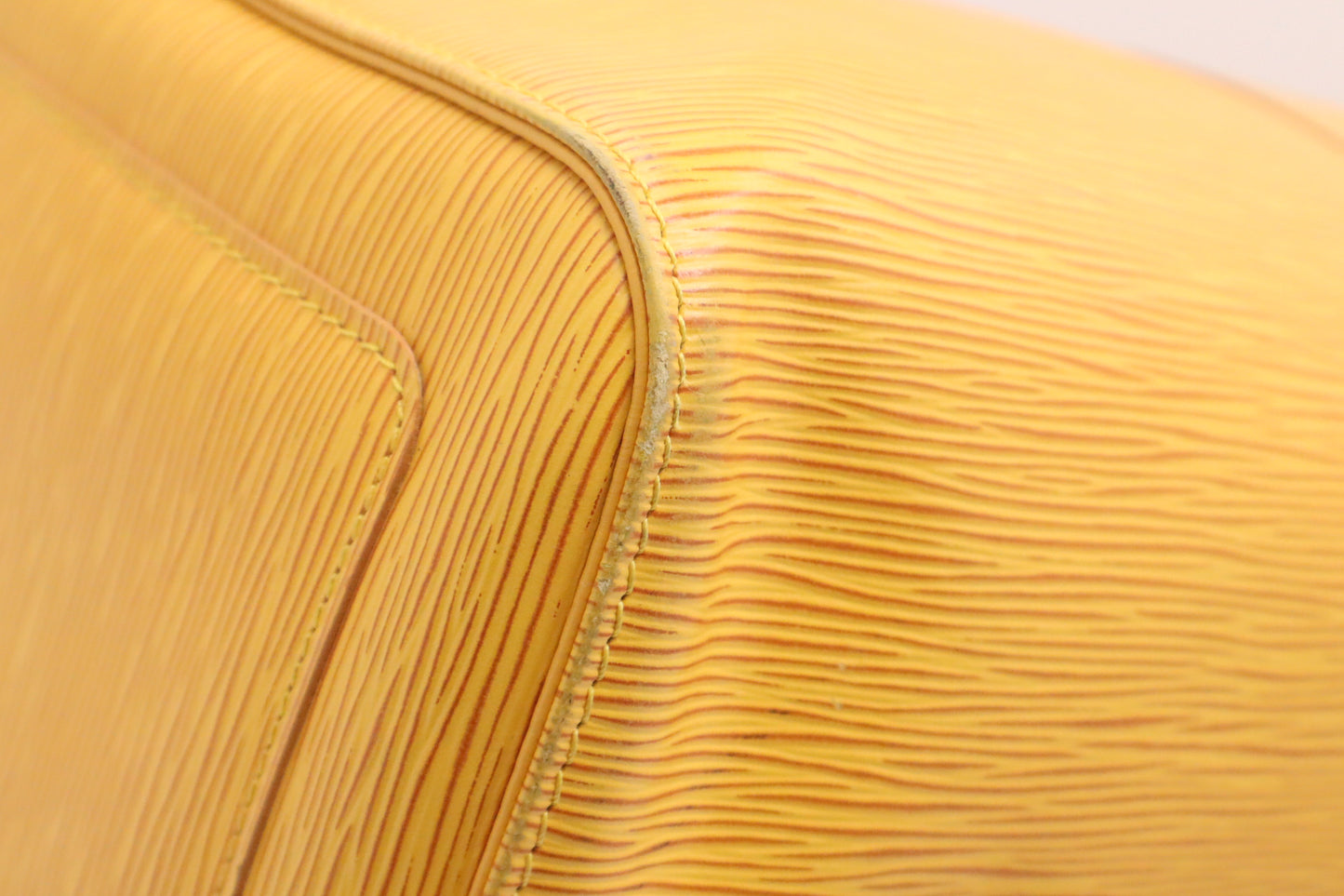 Louis Vuitton Keepall 50 in Yellow Epi Leather