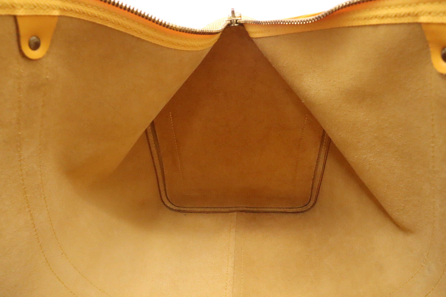 Louis Vuitton Keepall 50 in Yellow Epi Leather