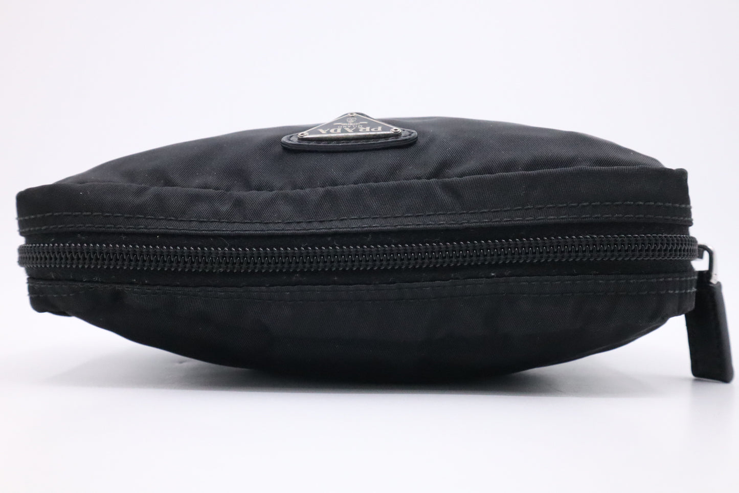 Prada Pouch in Black Nylon Canvas