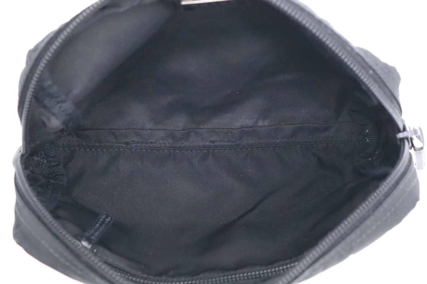 Prada Pouch in Black Nylon Canvas