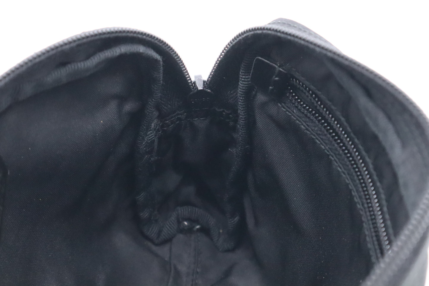Prada Pouch in Black Nylon Canvas