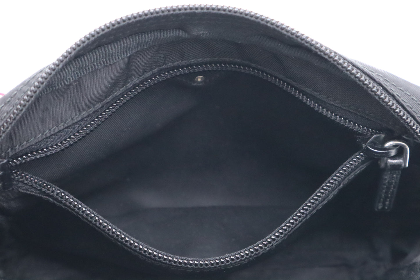 Prada Pouch in Black Nylon Canvas