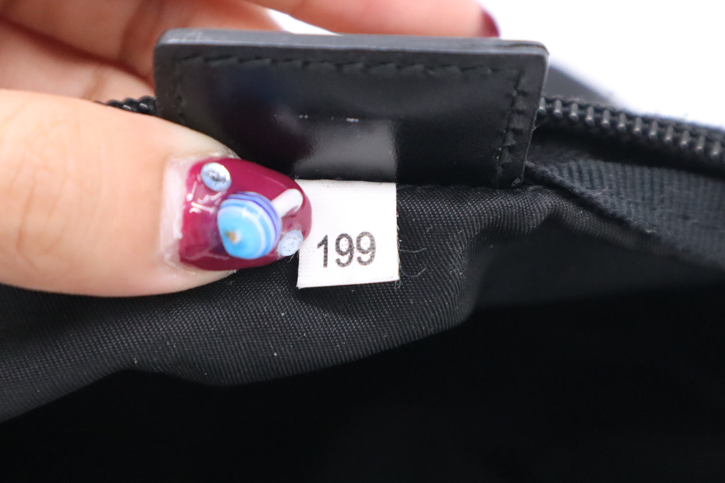 Prada Pouch in Black Nylon Canvas