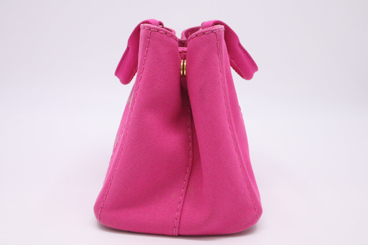 Prada Canapa in Pink Canvas