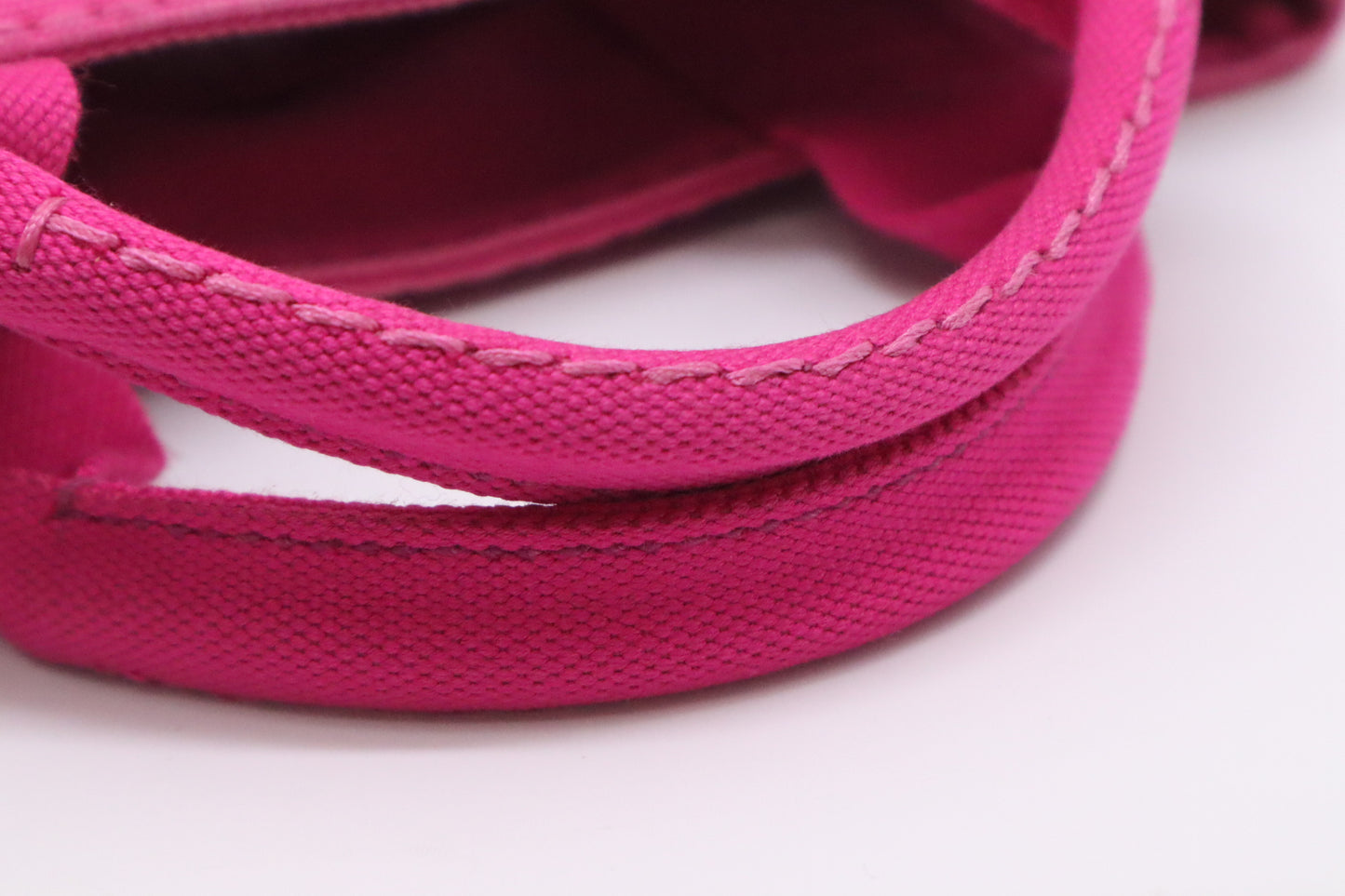 Prada Canapa in Pink Canvas