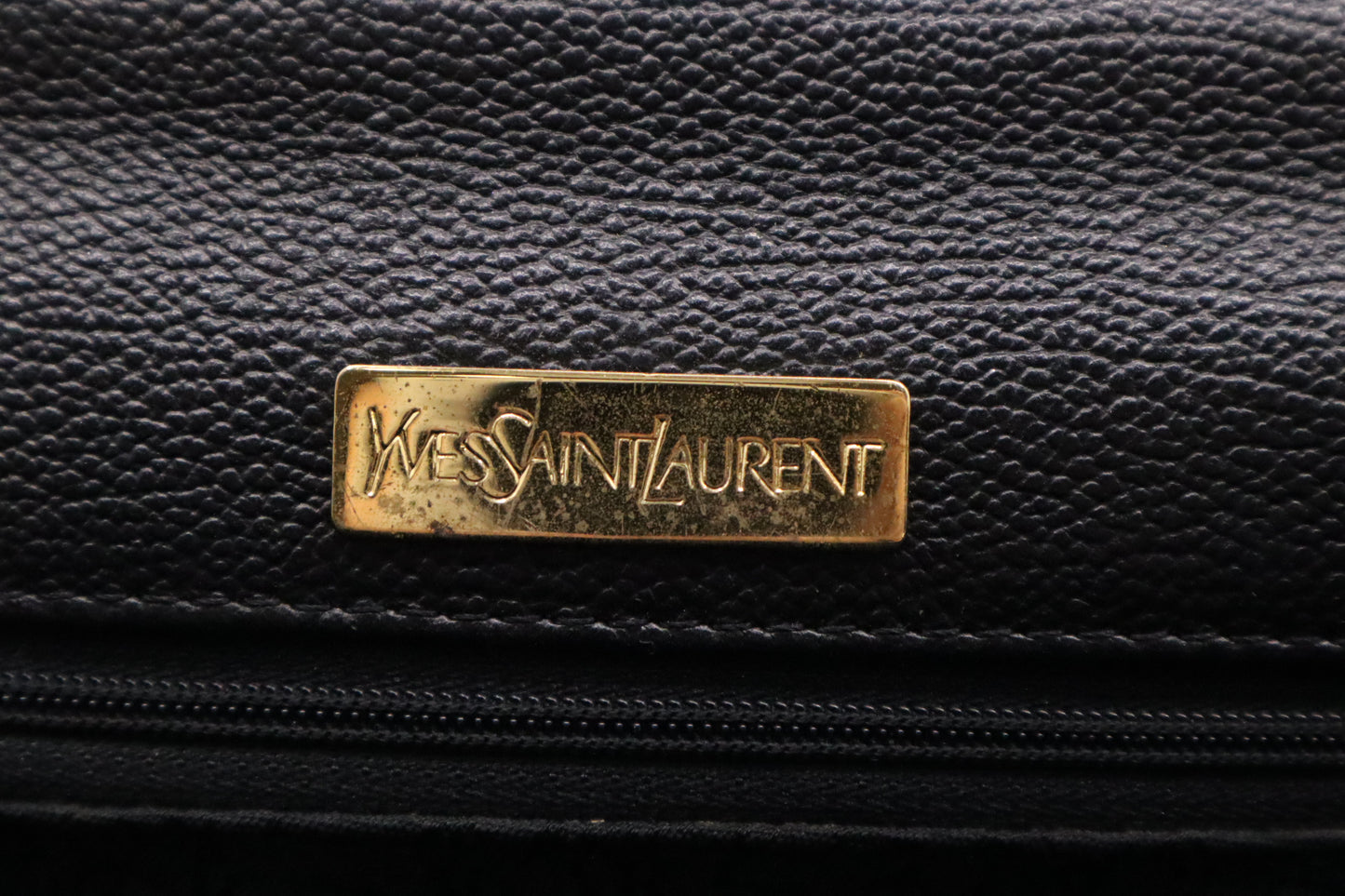 YSL Saint Laurent Handbag in Black Leather