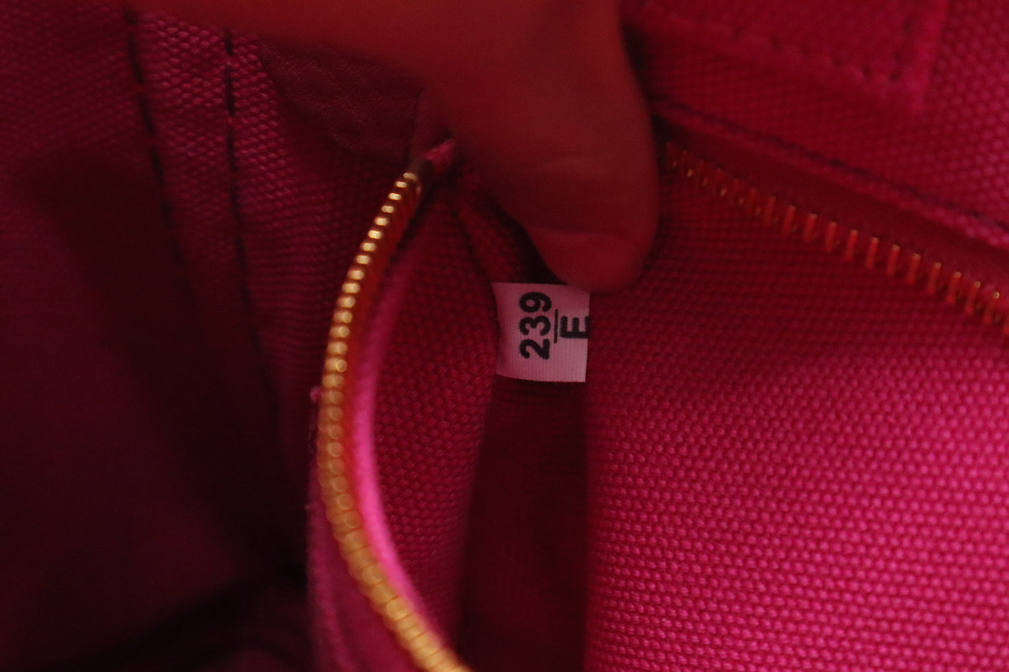 Prada Canapa in Pink Canvas