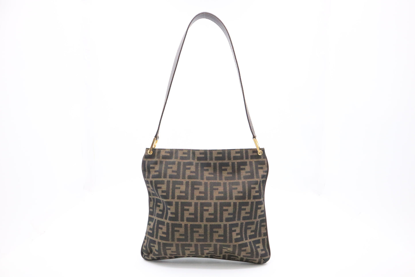 Fendi Shoulder Bag in Zucca Canvas