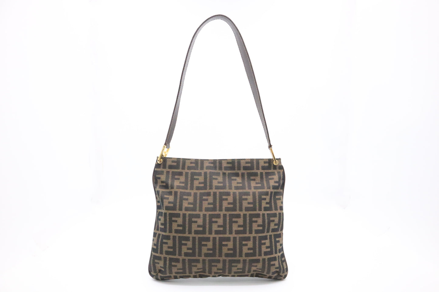 Fendi Shoulder Bag in Zucca Canvas