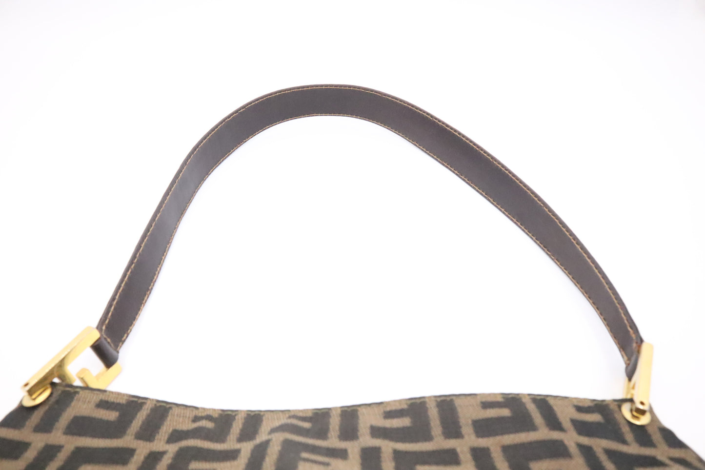Fendi Shoulder Bag in Zucca Canvas