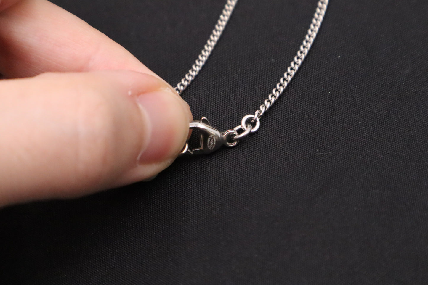 Chanel Necklace in Silver and Blue