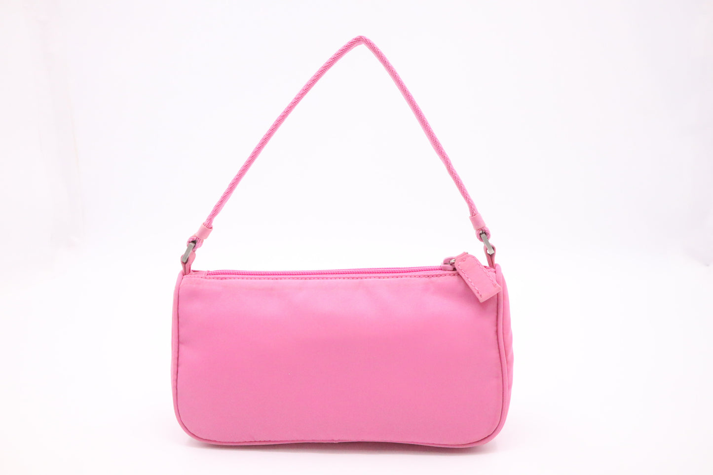 Prada Small Shoulder Bag in Pink Nylon