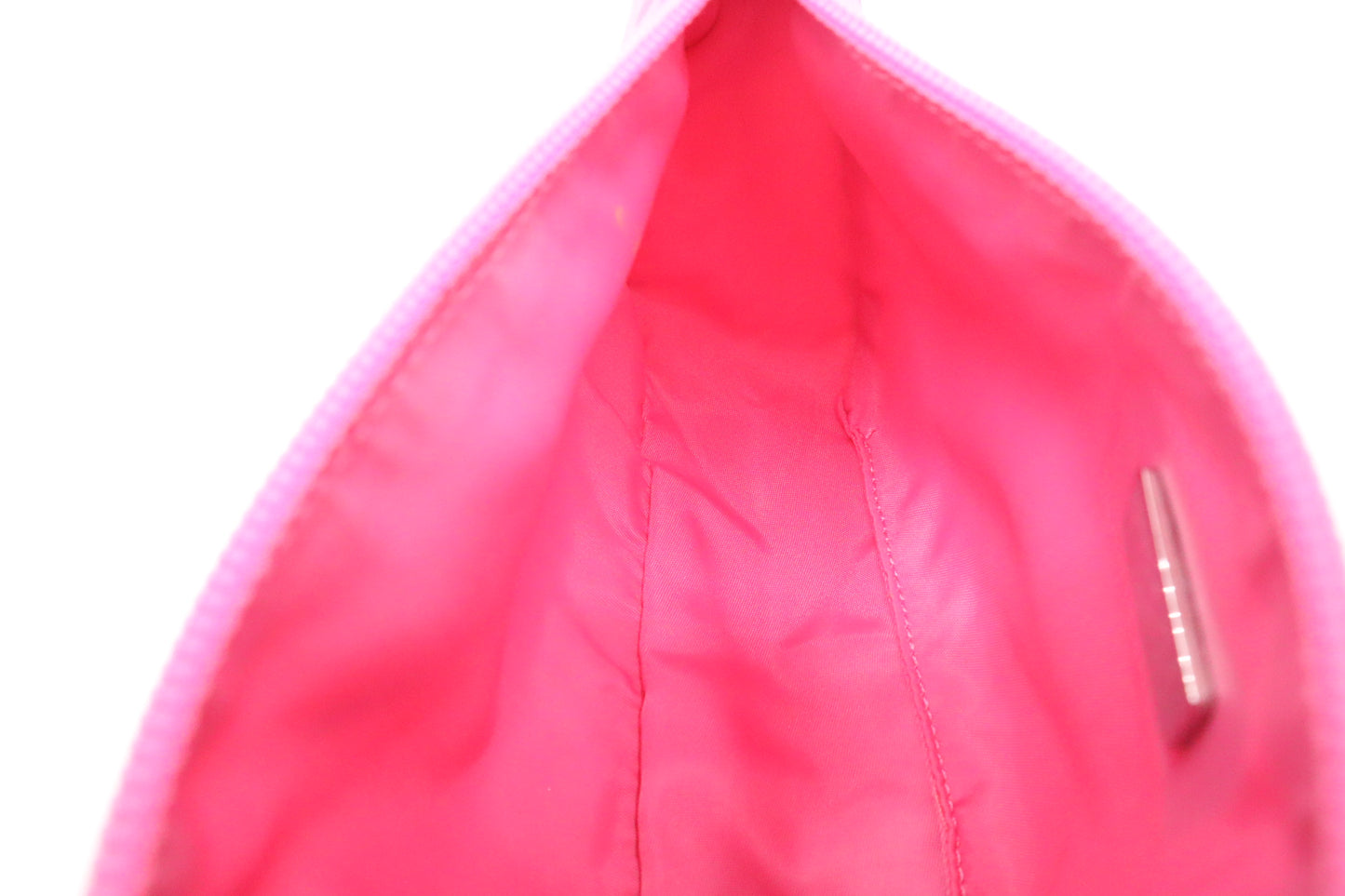 Prada Small Shoulder Bag in Pink Nylon