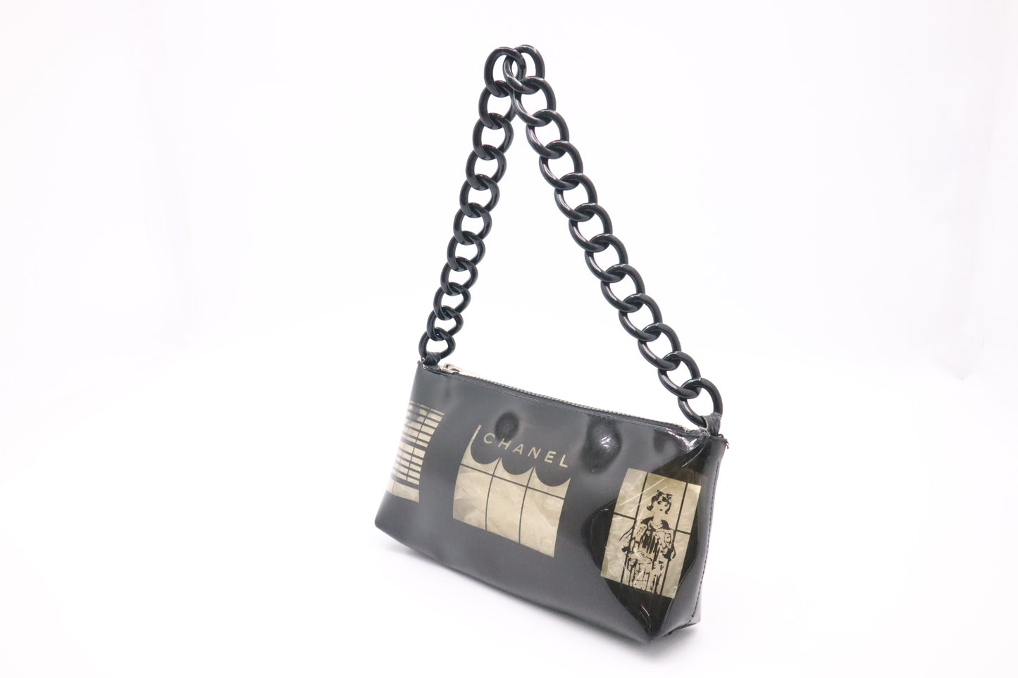 Chanel Pochette Shoulder Bag in Vinyl