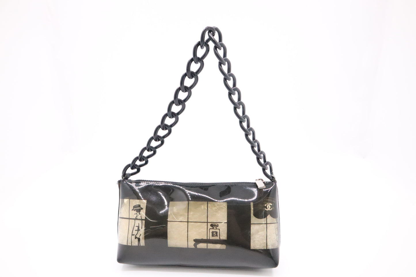 Chanel Pochette Shoulder Bag in Vinyl