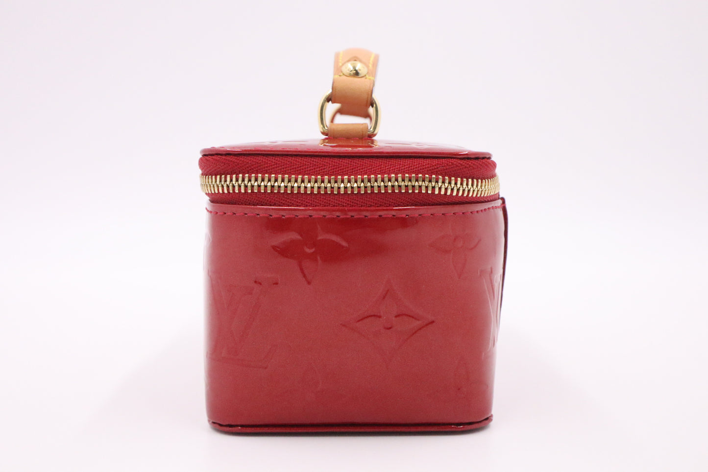 Louis Vuitton Vanity Case in Pomme D'Amour Vernis Leather
