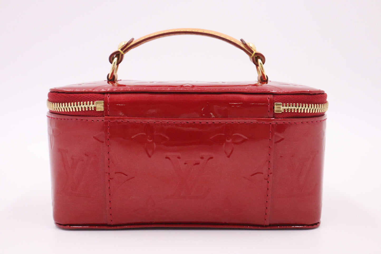 Louis Vuitton Vanity Case in Pomme D'Amour Vernis Leather