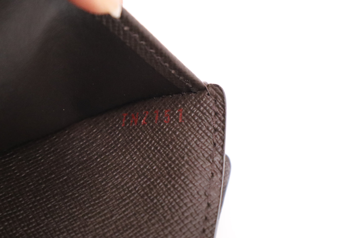 Louis Vuitton Koala Wallet in Damier Ebene Canvas