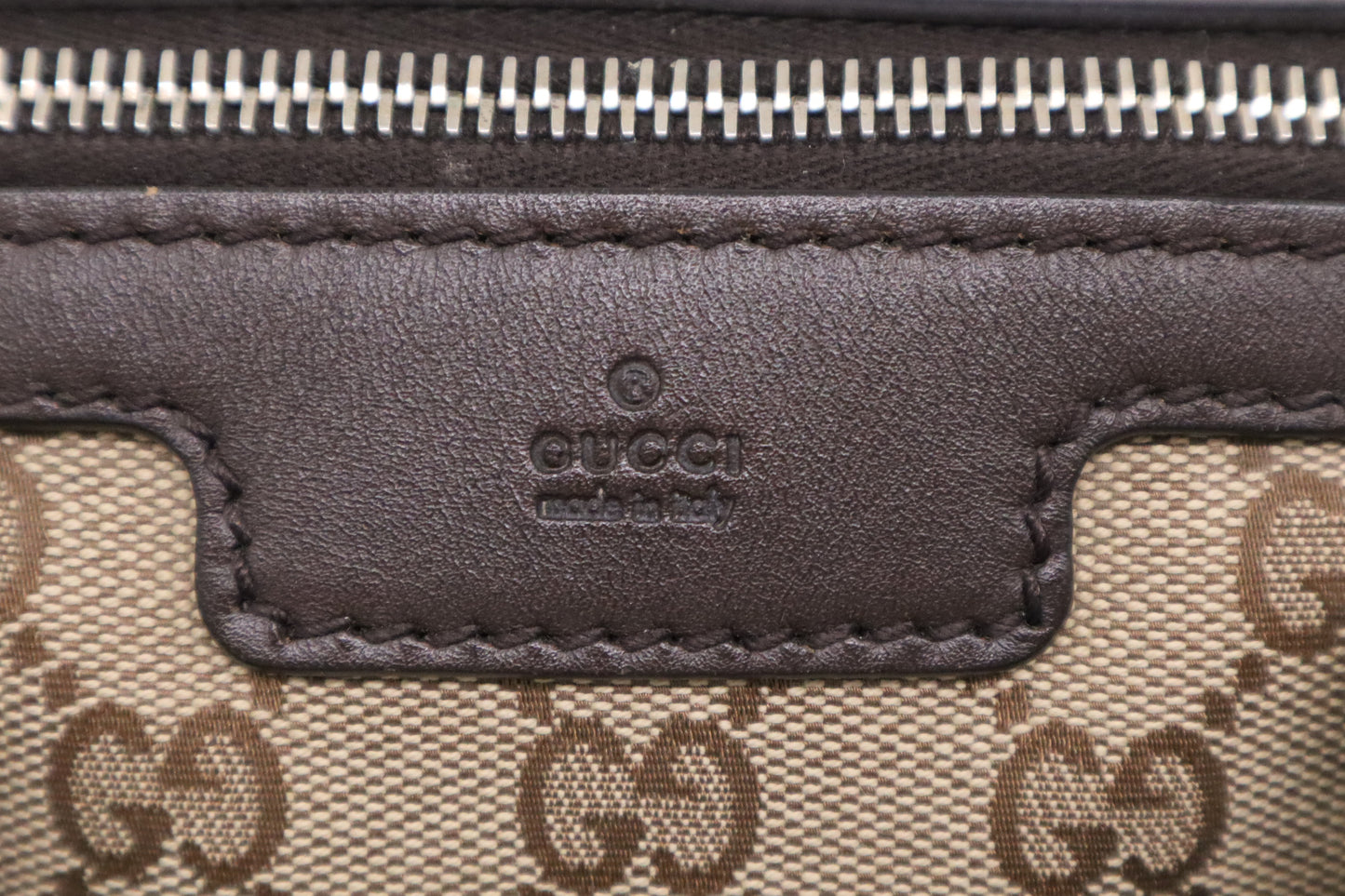 Gucci Boston Bag in Brown GG Canvas