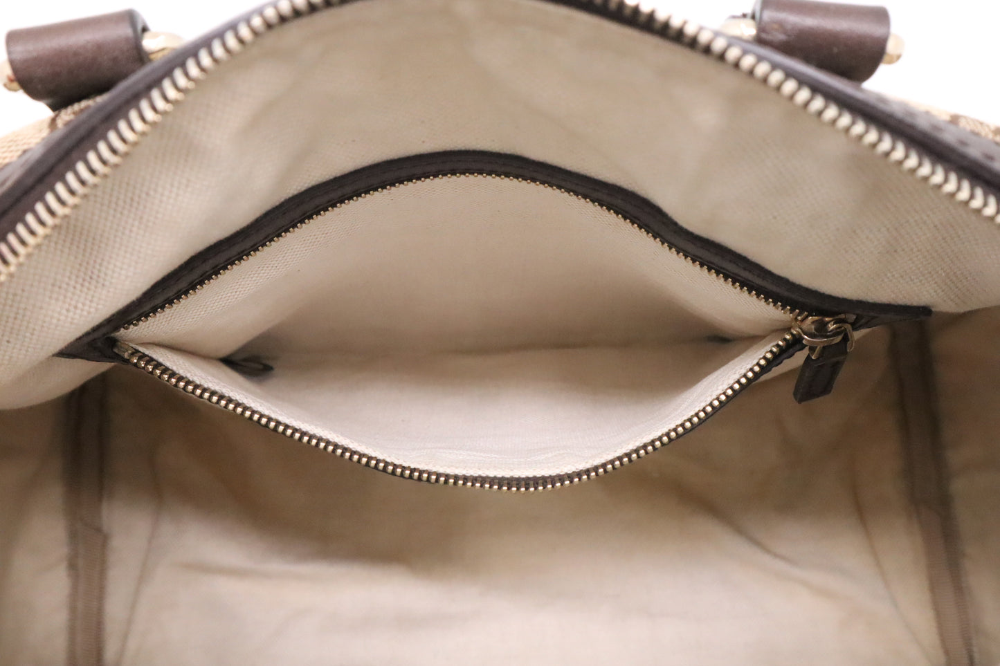 Gucci Boston Bag in Brown GG Canvas