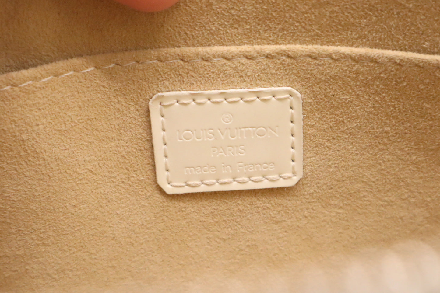 Louis Vuitton Alma in Cream and Beige Graffiti Canvas