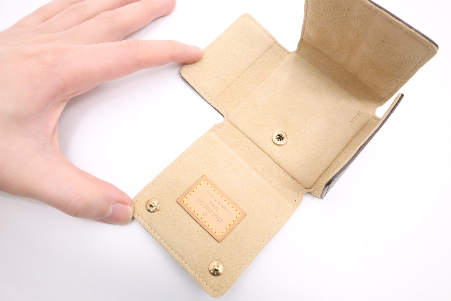 Louis Vuitton Envelope Jewelry Case in Mini Monogram Canvas