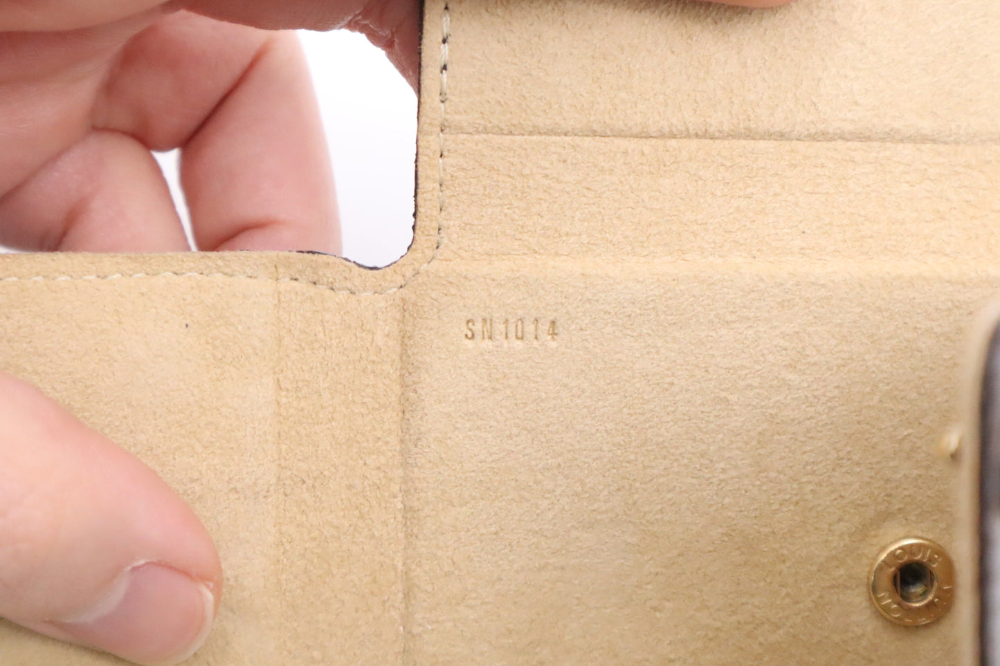 Louis Vuitton Envelope Jewelry Case in Mini Monogram Canvas