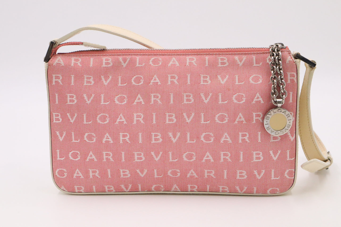Bvlgari Pochette in Pink Canvas