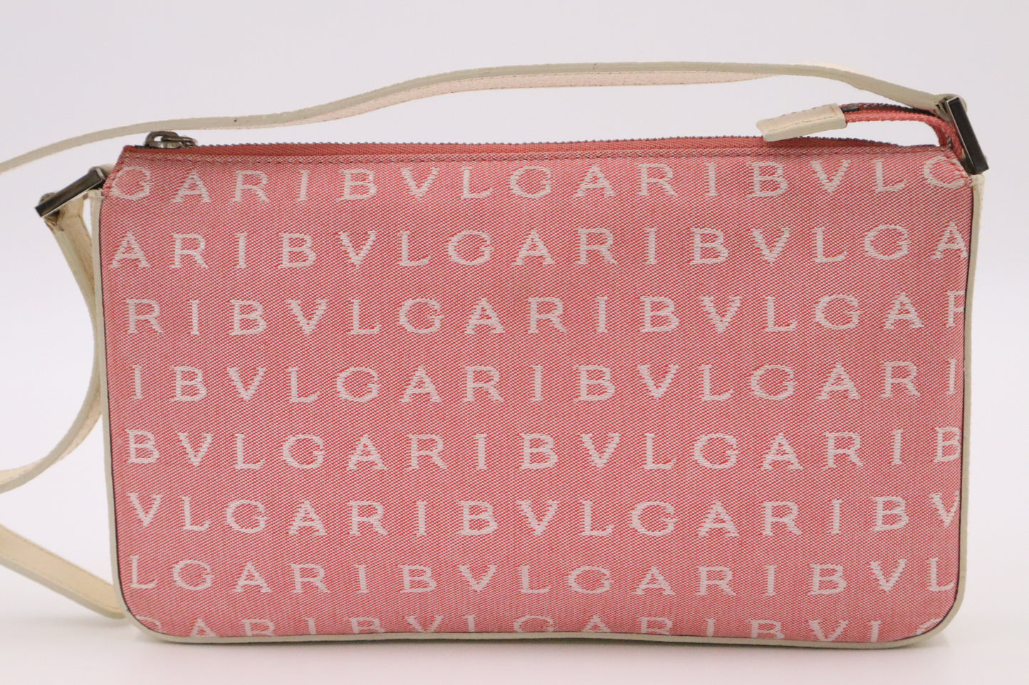Bvlgari Pochette in Pink Canvas