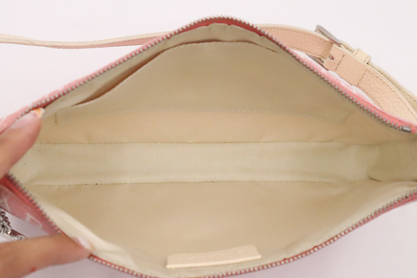 Bvlgari Pochette in Pink Canvas