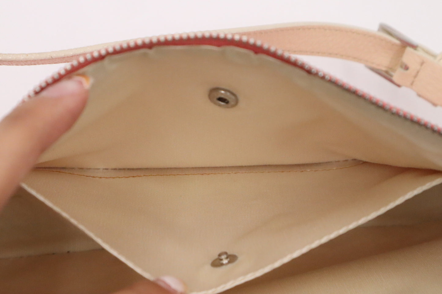 Bvlgari Pochette in Pink Canvas