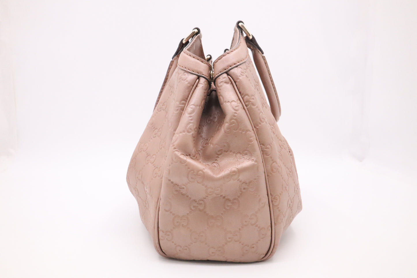 Gucci Sukey Handbag in Light Pink Guccissima Leather