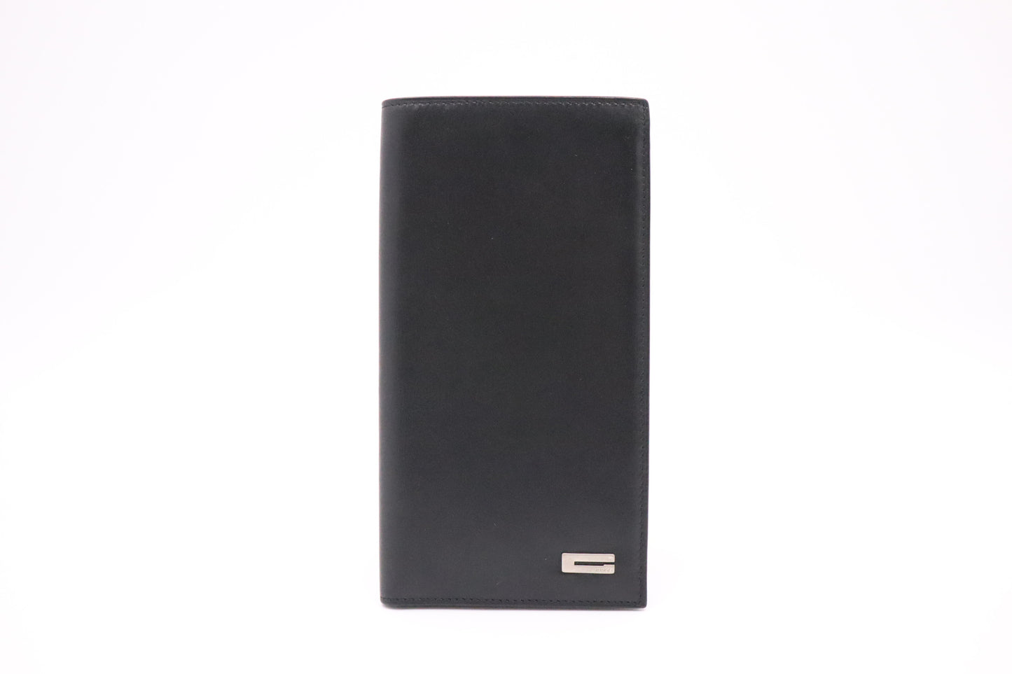 Gucci Bi-fold Wallet in Black Leather
