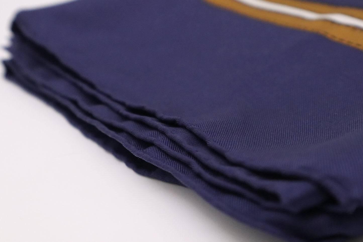 Hermes Ecuries Carry 90 in Navy Silk