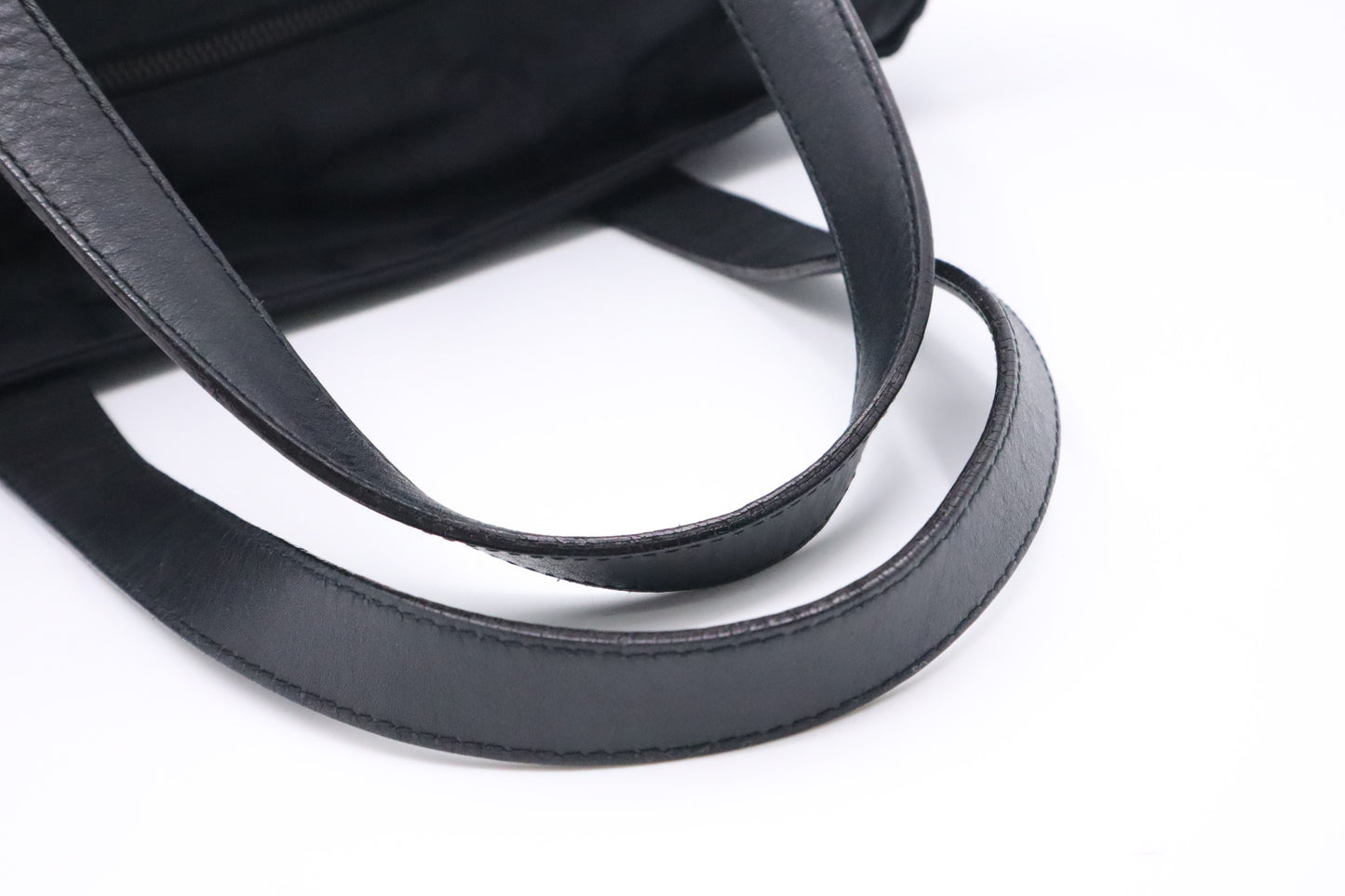 Chanel New Travel Line Tote Bag in Black Canvas