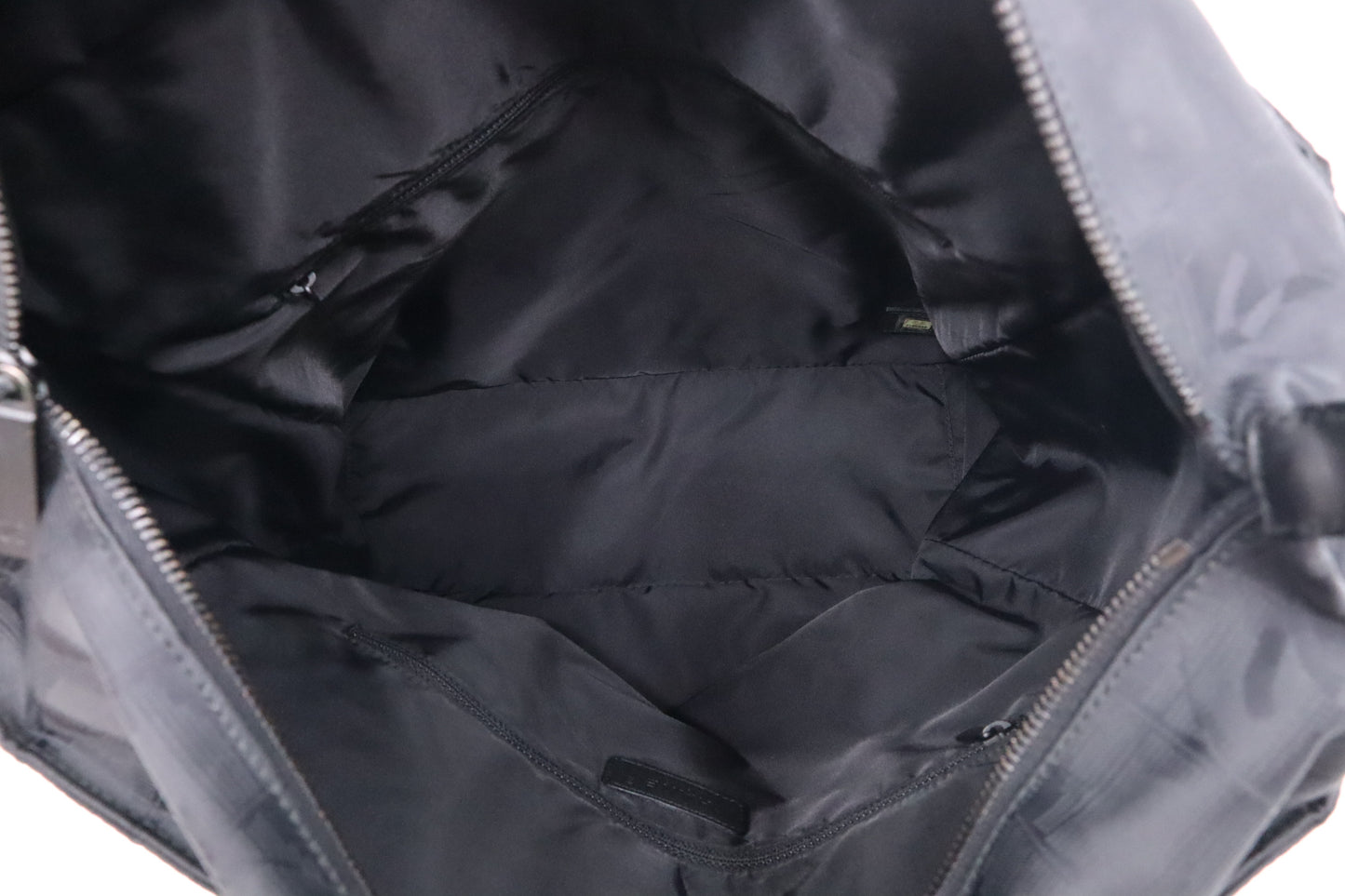 Chanel New Travel Line Tote Bag in Black Canvas