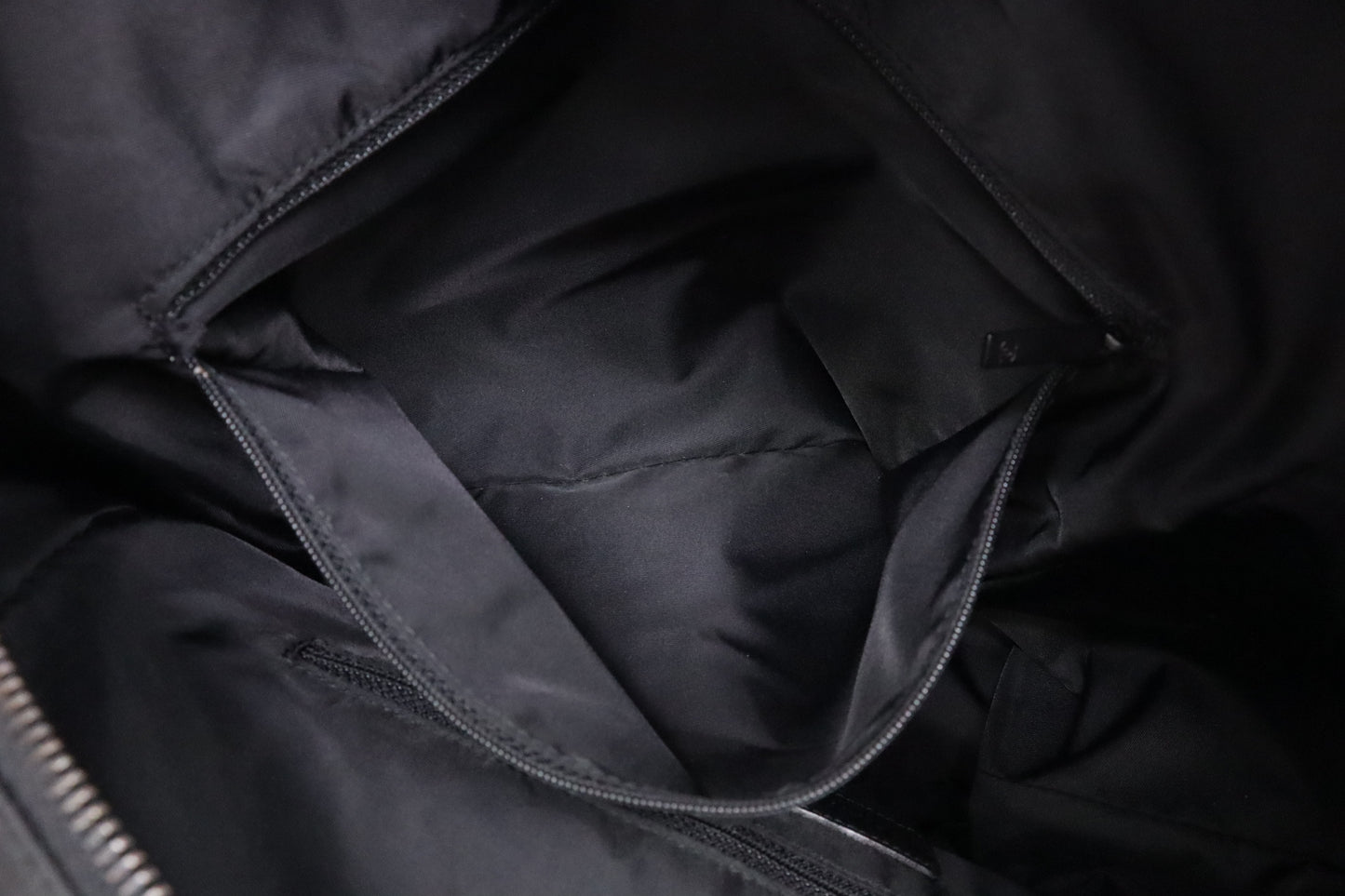 Chanel New Travel Line Tote Bag in Black Canvas