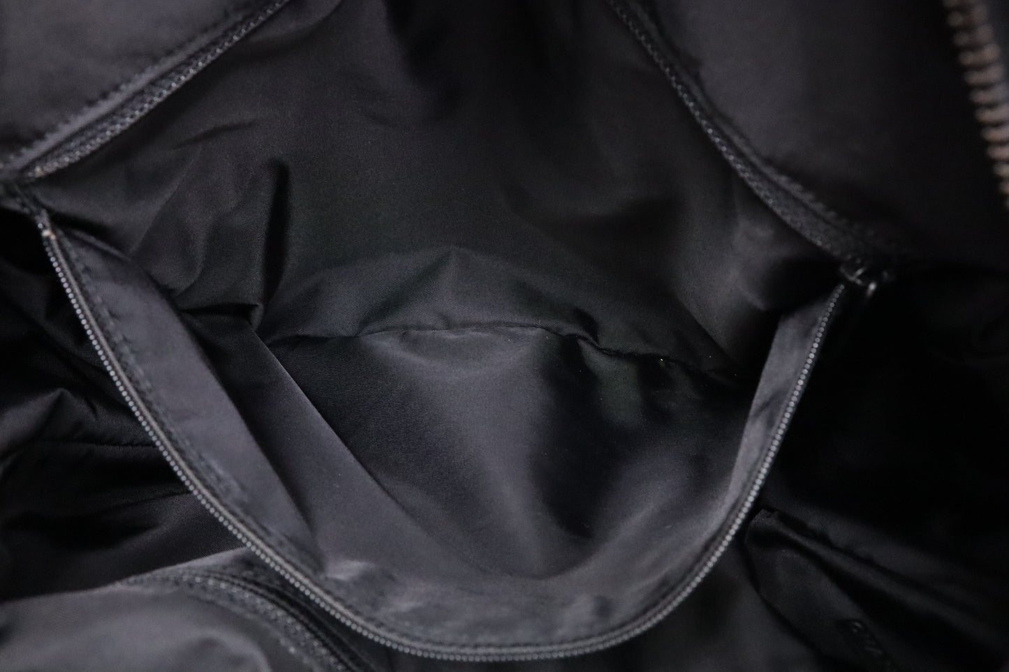Chanel New Travel Line Tote Bag in Black Canvas