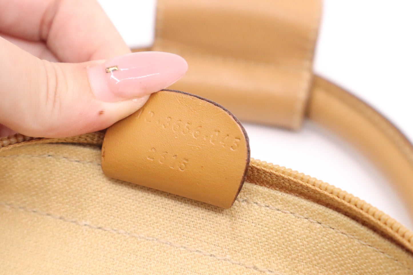 Gucci Boston Bag in Green GG Canvas and Brown Leather