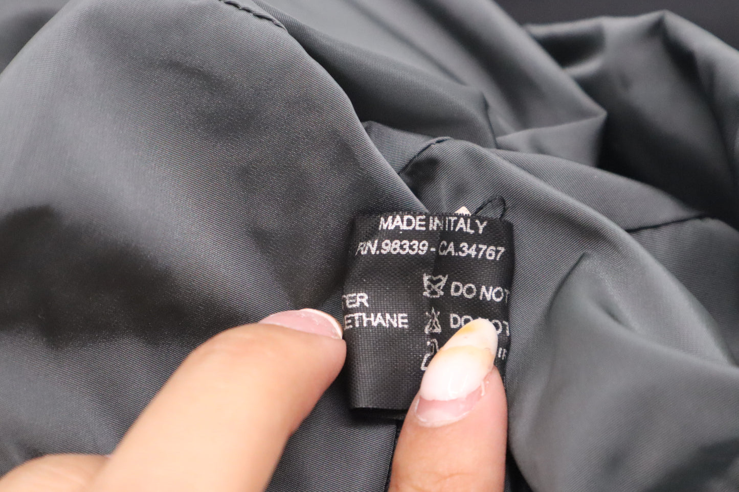 Prada Bucket Hat in Black Nylon