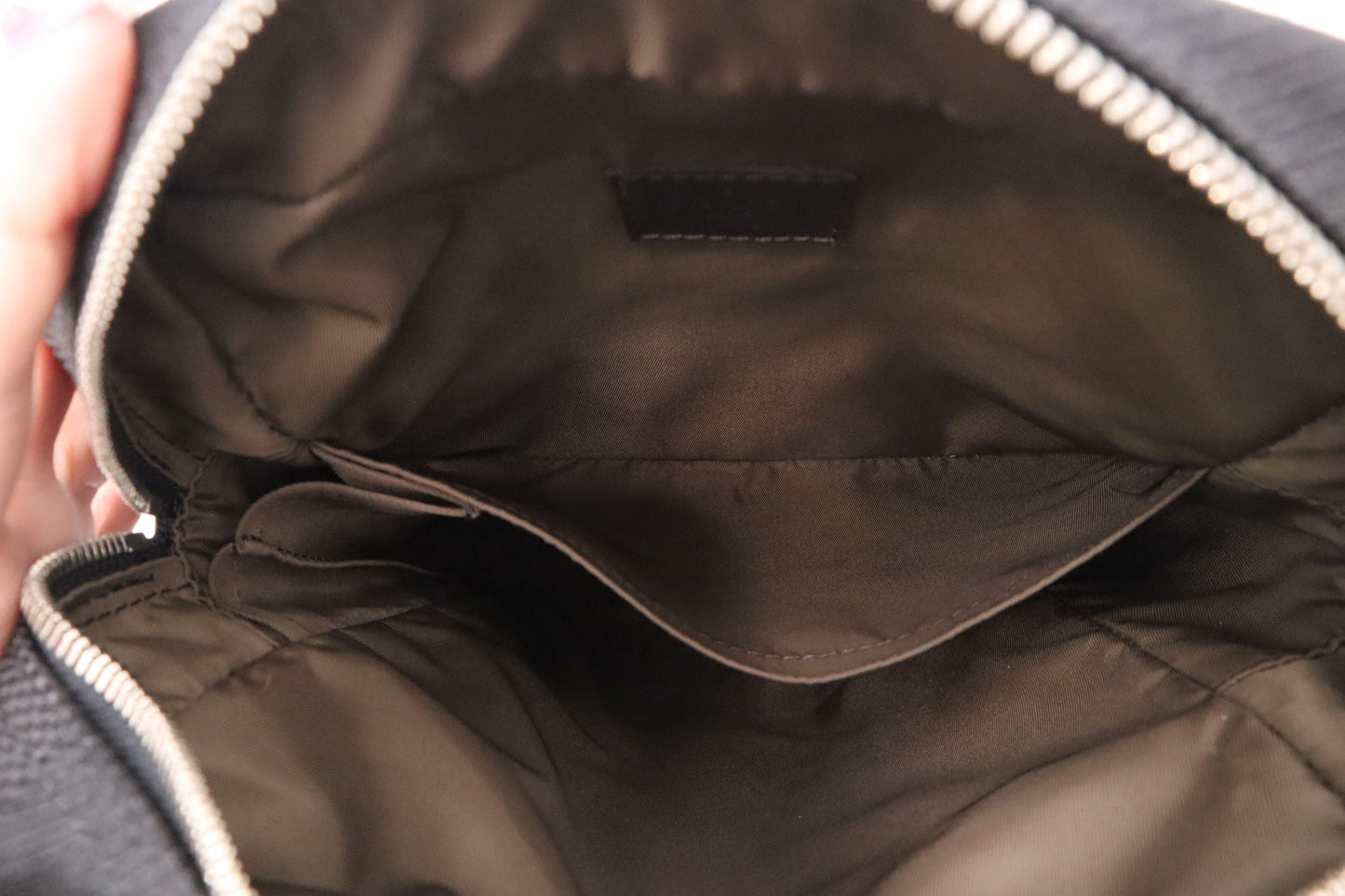 Louis Vuitton Citadin Shoulder Bag / Crossbody NM in Black Damier Geant Canvas