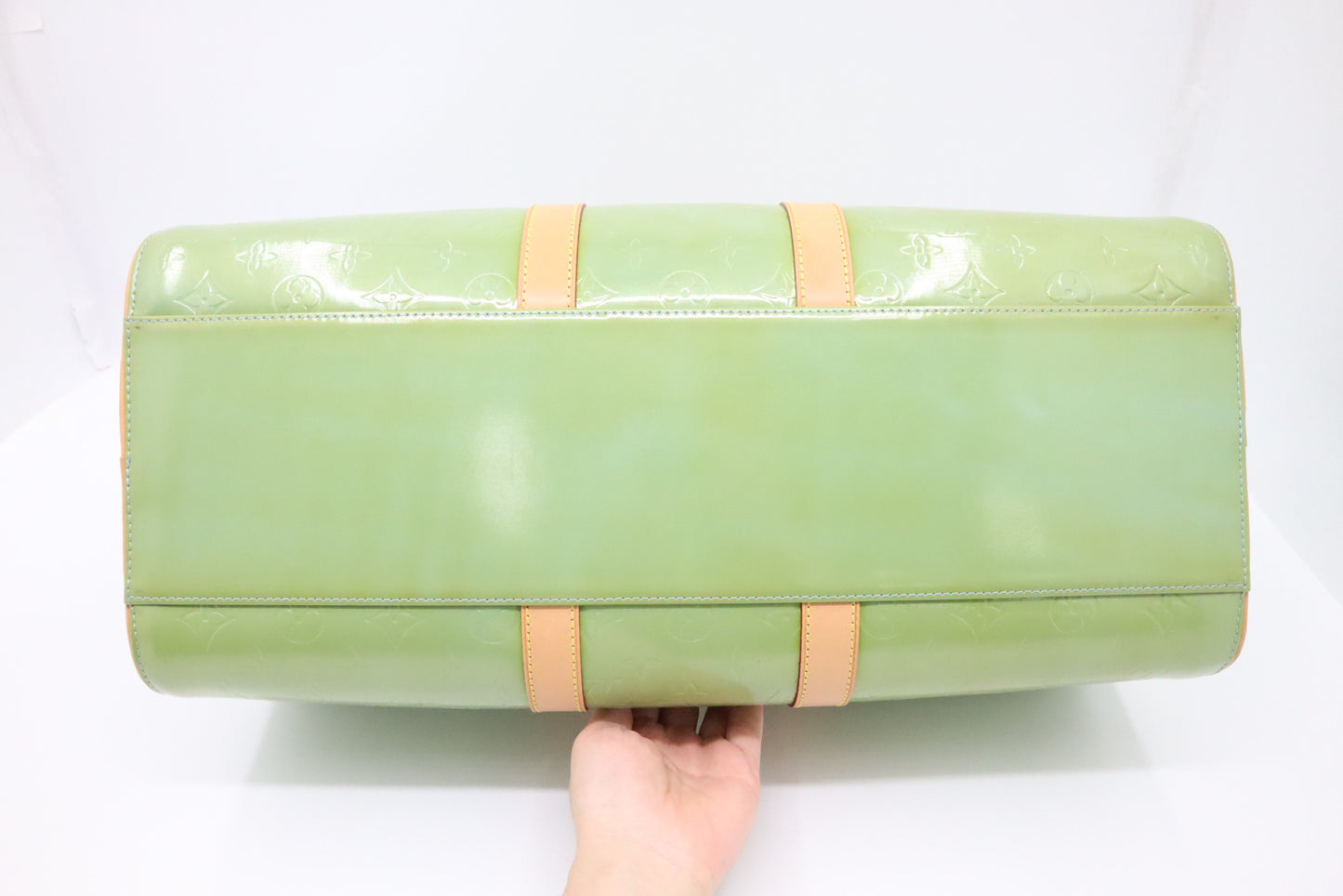 Louis Vuitton Mercer in Light Green Vernis